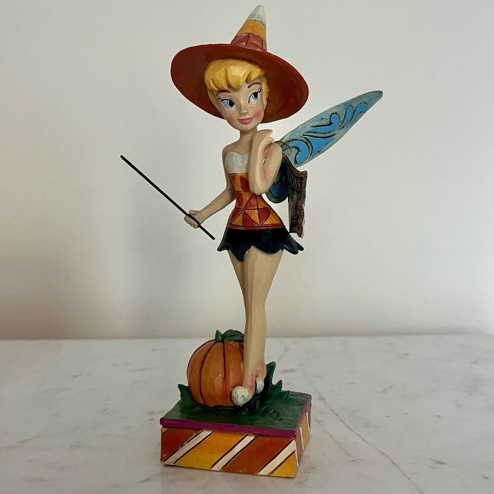 Disney Traditions Jim Shore Halloween Tinkerbell Sweet Spell Figurine Decor